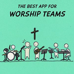 Do you have a worship team at church? This app makes preparing for worship easy for them. Spread the words! - Download now for free! | BAND