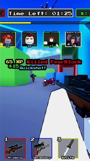 ONE TAP ROBLOX GAMEPLAY 🔥 #roblox #robloxshorts #robloxedit