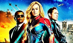 COMPETITION: Win this limited edition Captain Marvel poster signed by Brie Larson, Samuel L. Jackson & Jude Law