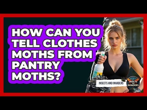 How Can You Tell Clothes Moths From Pantry Moths? - Insects and Invaders
