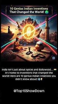 🌟 10 Genius Indian Inventions That Changed the World! 🌍