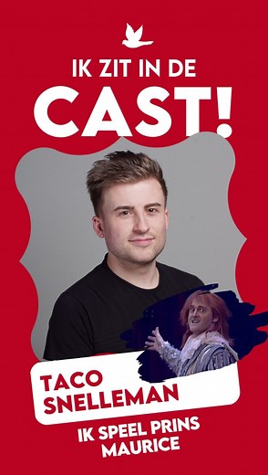 Prins Maurice in Doornroosje de Musical