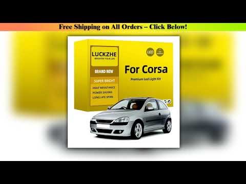 Led Interior Light Kit For Vauxhall Corsa C D E 20002010 2011 2012 2013 2014 2015 2016 2017 2018 20
