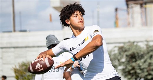 2027 QB Davin Davidson fired up to land Notre Dame offer