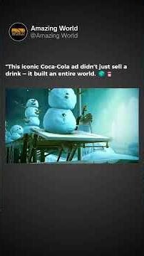 “This iconic Coca-Cola ad didn’t just sell a drink — it built an entire world. 🌍🥤