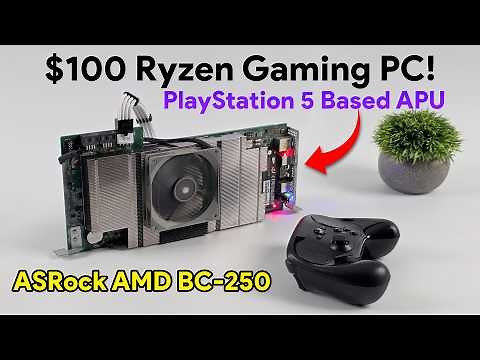 $100 Steam Machine Using a PS5 APU (ASRock BC-250)