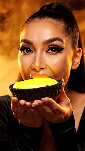 ASMR Eating Chocolate Cupcake 🍫🧁 | Ultra Satisfying AI Dessert Bites