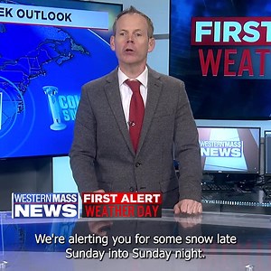 Here's your First Alert for a potentially plowable snow event late Sunday into Sunday night, followed by some dangerously cold temperatures. For personalized forecasts and video, download our free Western Mass News First Alert Weather app. https://www.westernmassnews.com/page/apps/ | Western Mass News