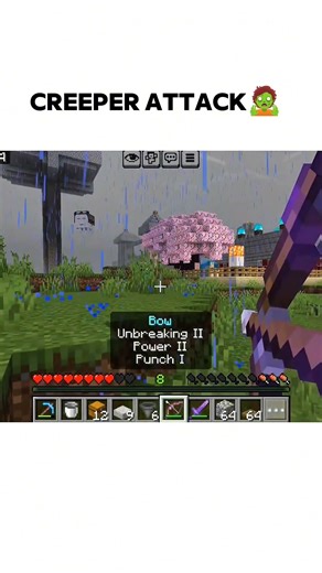 MINECRAFT PLAYING WITH GIRLFRIEND CREEPER ATTACK..#minecraft #shortsfeed #shorts #gaming #shortvideo