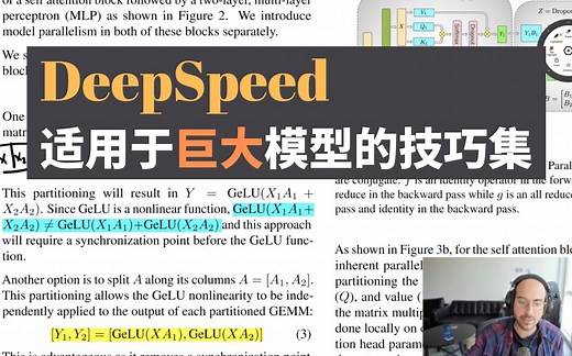 DeepSpeed：适用于巨大模型的技巧集