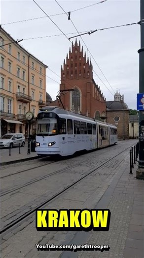 Krakow Tram Rotax / MPK EU8N #410