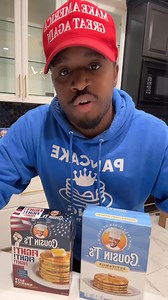 154K views · 10K reactions | Message to RFK Jr, I will not give up my Fried Chicken wings but my company Cousin T’s is committed to switching all of our ingredients to Non GMO & Organic I would love to meet with you and get some MAHA advice! FYI! My " Fight Fight Fight" Pancakes are Non Gmo & made with organic ingredients! They are MAHA & MAGA cakes. Grab some. Link in the comments. | Terrence K Williams | Facebook