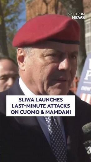 Sliwa launches last-minute attacks on Cuomo & Mamdani
