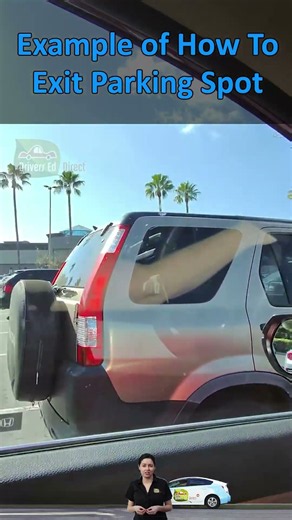 Exiting a Parking Spot Safely | Driving Tips