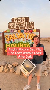 Was gaming in Slab City worth the risk?😳 #thescenicgamer #slabcity #scary #gaming #gamer #horror #salvationmountain #gta #gta5 #gtav #trending | The Scenic Gamer