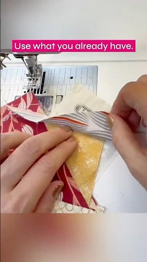 A Grocery Receipt Became This Quilt Block | Creative Practice for Emotional Fitness