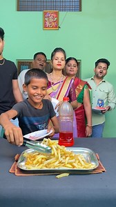 132K views · 552 reactions | Who Will Flip The Bottle And Win Unlimited French  fries Challenge   #trending #viral #frenchfries #bottleflipchallenge #madfamily05 | madfamily05 | Facebook