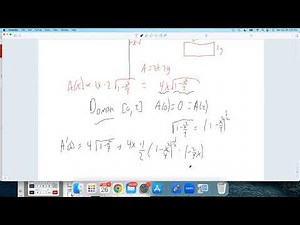 Rectangle Inscribed in an Ellipse Optimization Problem