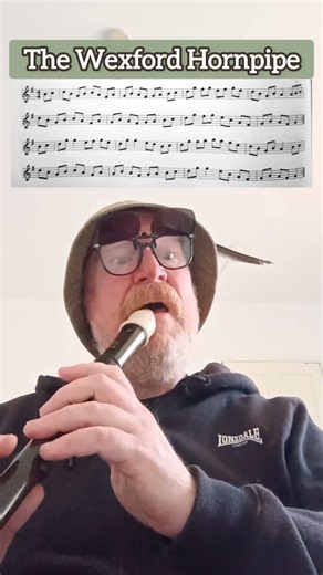 The Wexford Hornpipe - Irish Folk Dance Tune - Alto Recorder