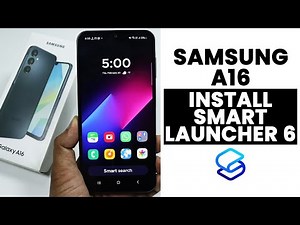 Install Smart Launcher 6 In Samsung A16 - Setup Smart Launcher 6