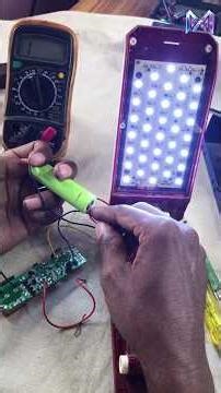 Foldable LED light Repair #shorts #reels #diy #repair