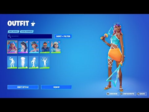 *NEW* Summer Skins & Emotes! Fortnite