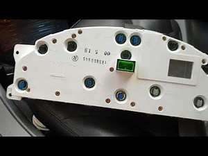 byta lampor i instrumentpanel v70N 00-04 #3 (finns bättre version nu)