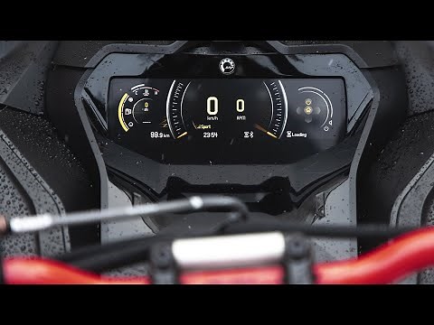 The large panoramic 7.8" wide LCD Color Display - Overview - Ski-Doo