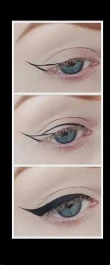 How to apply Drama eyeliner 👁️👀💓.#ytshorts shortfeed#fashiontrends #eyemakeup #makeupartist