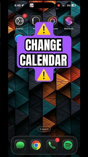 How to Change Your Calendar on iPhone