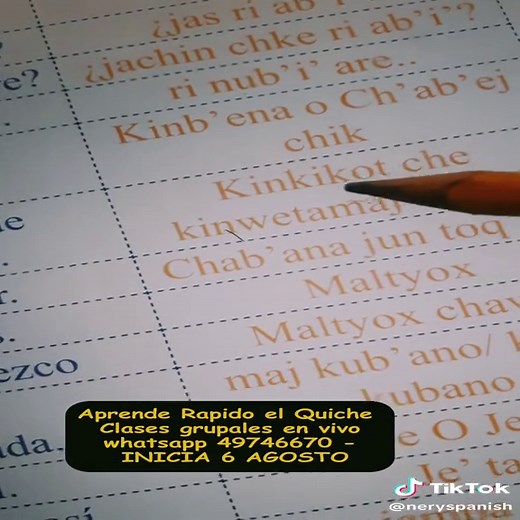 Frases Comunes en K'iche': Aprende K'iche' Fácilmente