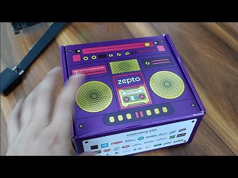 Zepto Gift Box on order above 299 on its Birthday Zepto Turns 3 | Free gifts from zepto