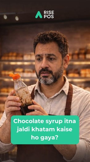 Chocolate Syrup Stock Kahan Gaya? | Item-Wise Stock Ledger Explained | Bakery Inventory Tip #bakery