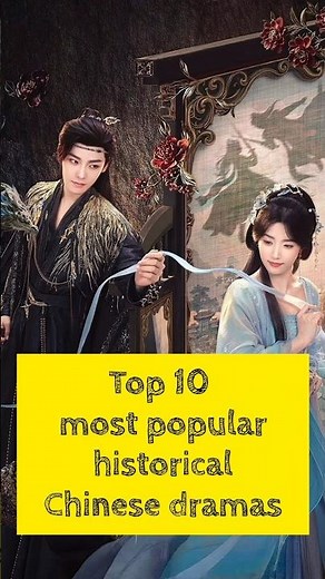 Top 10 most popular historical Chinese dramas #bestdrama #2026 #cdrama #viral #trending #historical