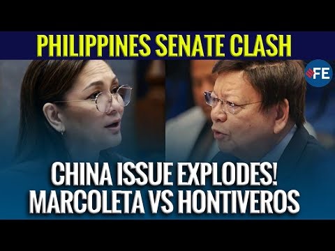 Risa Hontiveros vs Marcoleta: Philippine Senate Explodes Over China Attacks | Philippines Vs China