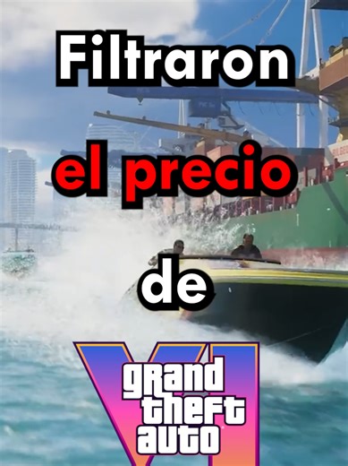 FILTRAN PRECIO DE GTA 6??? No olvides seguirme acá y en Youtube para más! #gta6 #filtracion #rumor #fyp #precio