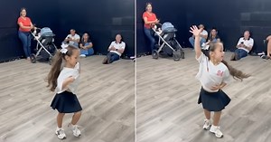 Incredible! A Cuban girl from the Baila con Micho school leaves the internet in awe with her gracefulness in dancing