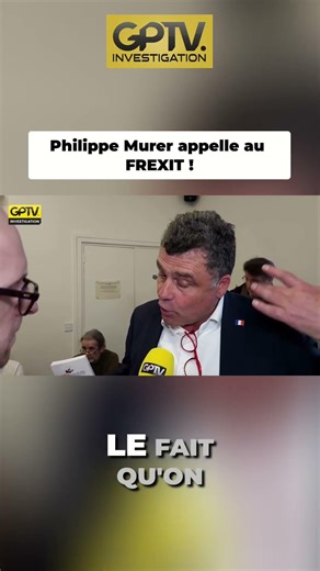 Philippe Murer calls for FREXIT!