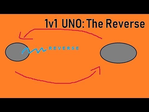UNO - Using the reverse card in a 1v1 game