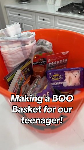 Making a Boo Basket for our teen daughter!🎃