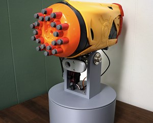 The SwarmTurret: Wifi Controlled Foam Dart Turret