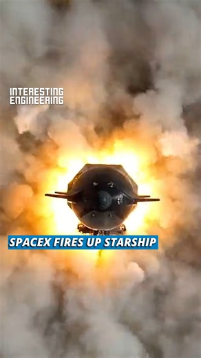 155K views · 1.1K reactions | Ship 24 completes a single-engine static fire test at Starbase in Texas. | Interesting Engineering | Facebook