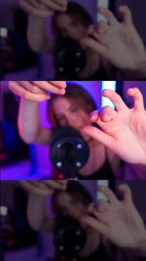 ASMR Hand Movement & Inaudible Whispering #asmr #tangerin #shorts