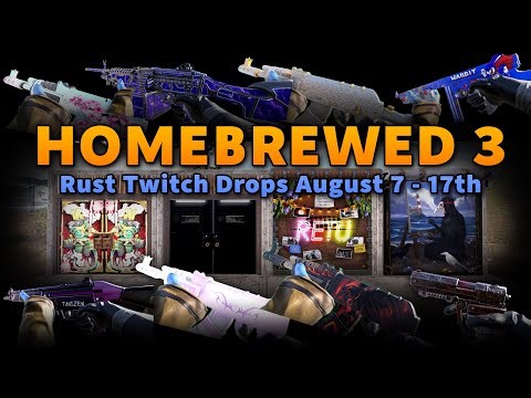 Rust Twitch Drops Homebrewed 3 - August 2025