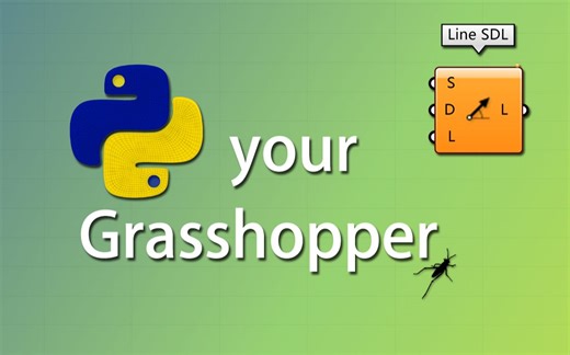 PythonYourGrasshopper_10_LineSDL