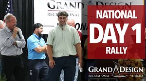 3.5K views · 91 reactions | GOSHEN - Indiana We are so excited to report on Day 1 of our Grand Design National Owners' Rally! We have 471 Grand Design travel trailers and 5th wheels here that at the Elkhart County Fairgrounds. It has been amazing catching up with the best family in all of RVing. Catch some of yesterday's highlights in the video and check our Instagram page for more frequent updates. #GDRV4Life https://www.instagram.com/granddesignrv | Grand Design RV | Facebook