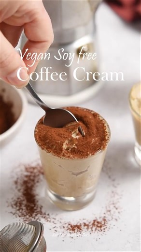 Vegan Coffee "Whipped Cream" without Tofu