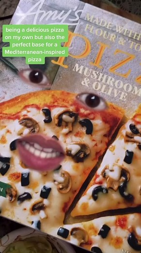 Mediterranean Mushroom and Olive Pizza Recipe