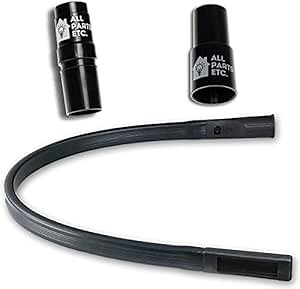 36-inch Flexible Flat Vacuum Crevice Under Refrigerator, Furniture and Appliances Cleaning Tool for any 1-1/4", 1-3/8"& 1-1/2" Vacuum Hose Attachments