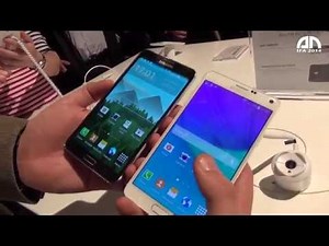 Samsung Galaxy Note 4 vs. Samsung Galaxy Note 3 - Hands-On-Vergleich - IFA 2014 - androidnext.de
